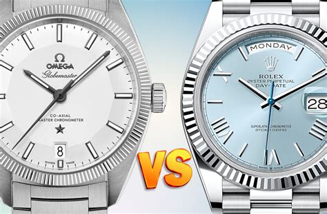 comparing rolex models|difference between rolex and omega.